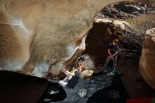 Bouldering in Hueco Tanks on 02/16/2020 with Blue Lizard Climbing and Yoga

Filename: SRM_20200216_1354490.jpg
Aperture: f/8.0
Shutter Speed: 1/250
Body: Canon EOS-1D Mark II
Lens: Canon EF 16-35mm f/2.8 L