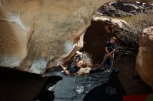 Bouldering in Hueco Tanks on 02/16/2020 with Blue Lizard Climbing and Yoga

Filename: SRM_20200216_1354520.jpg
Aperture: f/8.0
Shutter Speed: 1/250
Body: Canon EOS-1D Mark II
Lens: Canon EF 16-35mm f/2.8 L