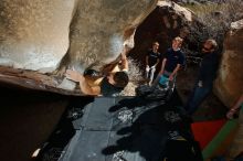 Bouldering in Hueco Tanks on 02/16/2020 with Blue Lizard Climbing and Yoga

Filename: SRM_20200216_1359360.jpg
Aperture: f/8.0
Shutter Speed: 1/250
Body: Canon EOS-1D Mark II
Lens: Canon EF 16-35mm f/2.8 L