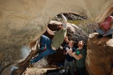 Bouldering in Hueco Tanks on 02/16/2020 with Blue Lizard Climbing and Yoga

Filename: SRM_20200216_1402200.jpg
Aperture: f/8.0
Shutter Speed: 1/250
Body: Canon EOS-1D Mark II
Lens: Canon EF 16-35mm f/2.8 L