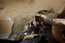 Bouldering in Hueco Tanks on 02/16/2020 with Blue Lizard Climbing and Yoga

Filename: SRM_20200216_1405260.jpg
Aperture: f/8.0
Shutter Speed: 1/250
Body: Canon EOS-1D Mark II
Lens: Canon EF 16-35mm f/2.8 L