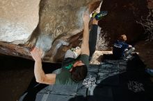 Bouldering in Hueco Tanks on 02/16/2020 with Blue Lizard Climbing and Yoga

Filename: SRM_20200216_1408101.jpg
Aperture: f/8.0
Shutter Speed: 1/250
Body: Canon EOS-1D Mark II
Lens: Canon EF 16-35mm f/2.8 L