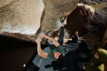 Bouldering in Hueco Tanks on 02/16/2020 with Blue Lizard Climbing and Yoga

Filename: SRM_20200216_1408160.jpg
Aperture: f/8.0
Shutter Speed: 1/250
Body: Canon EOS-1D Mark II
Lens: Canon EF 16-35mm f/2.8 L