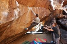 Bouldering in Hueco Tanks on 02/16/2020 with Blue Lizard Climbing and Yoga

Filename: SRM_20200216_1417410.jpg
Aperture: f/5.6
Shutter Speed: 1/250
Body: Canon EOS-1D Mark II
Lens: Canon EF 16-35mm f/2.8 L