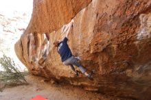 Bouldering in Hueco Tanks on 02/16/2020 with Blue Lizard Climbing and Yoga

Filename: SRM_20200216_1419420.jpg
Aperture: f/4.5
Shutter Speed: 1/250
Body: Canon EOS-1D Mark II
Lens: Canon EF 16-35mm f/2.8 L