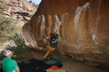 Bouldering in Hueco Tanks on 02/16/2020 with Blue Lizard Climbing and Yoga

Filename: SRM_20200216_1446570.jpg
Aperture: f/8.0
Shutter Speed: 1/250
Body: Canon EOS-1D Mark II
Lens: Canon EF 16-35mm f/2.8 L