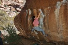 Bouldering in Hueco Tanks on 02/16/2020 with Blue Lizard Climbing and Yoga

Filename: SRM_20200216_1451090.jpg
Aperture: f/8.0
Shutter Speed: 1/250
Body: Canon EOS-1D Mark II
Lens: Canon EF 16-35mm f/2.8 L