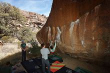 Bouldering in Hueco Tanks on 02/16/2020 with Blue Lizard Climbing and Yoga

Filename: SRM_20200216_1453100.jpg
Aperture: f/8.0
Shutter Speed: 1/250
Body: Canon EOS-1D Mark II
Lens: Canon EF 16-35mm f/2.8 L