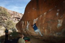 Bouldering in Hueco Tanks on 02/16/2020 with Blue Lizard Climbing and Yoga

Filename: SRM_20200216_1453480.jpg
Aperture: f/8.0
Shutter Speed: 1/250
Body: Canon EOS-1D Mark II
Lens: Canon EF 16-35mm f/2.8 L