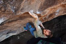 Bouldering in Hueco Tanks on 02/16/2020 with Blue Lizard Climbing and Yoga

Filename: SRM_20200216_1607250.jpg
Aperture: f/4.0
Shutter Speed: 1/250
Body: Canon EOS-1D Mark II
Lens: Canon EF 16-35mm f/2.8 L