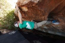 Bouldering in Hueco Tanks on 02/16/2020 with Blue Lizard Climbing and Yoga

Filename: SRM_20200216_1611340.jpg
Aperture: f/7.1
Shutter Speed: 1/250
Body: Canon EOS-1D Mark II
Lens: Canon EF 16-35mm f/2.8 L