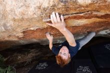 Bouldering in Hueco Tanks on 02/16/2020 with Blue Lizard Climbing and Yoga

Filename: SRM_20200216_1614280.jpg
Aperture: f/5.6
Shutter Speed: 1/250
Body: Canon EOS-1D Mark II
Lens: Canon EF 16-35mm f/2.8 L