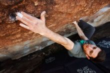 Bouldering in Hueco Tanks on 02/16/2020 with Blue Lizard Climbing and Yoga

Filename: SRM_20200216_1625030.jpg
Aperture: f/5.6
Shutter Speed: 1/250
Body: Canon EOS-1D Mark II
Lens: Canon EF 16-35mm f/2.8 L