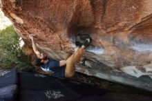 Bouldering in Hueco Tanks on 02/16/2020 with Blue Lizard Climbing and Yoga

Filename: SRM_20200216_1629290.jpg
Aperture: f/5.0
Shutter Speed: 1/250
Body: Canon EOS-1D Mark II
Lens: Canon EF 16-35mm f/2.8 L