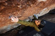 Bouldering in Hueco Tanks on 02/16/2020 with Blue Lizard Climbing and Yoga

Filename: SRM_20200216_1639020.jpg
Aperture: f/4.5
Shutter Speed: 1/250
Body: Canon EOS-1D Mark II
Lens: Canon EF 16-35mm f/2.8 L