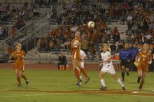 Greta Carter, #6.  The lady longhorns beat Texas A&M 1-0 in soccer Friday night.

Filename: SRM_20061027_2016400.jpg
Aperture: f/4.0
Shutter Speed: 1/800
Body: Canon EOS 20D
Lens: Canon EF 80-200mm f/2.8 L