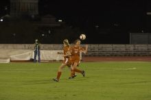 The lady longhorns beat Texas A&M 1-0 in soccer Friday night.

Filename: SRM_20061027_2016462.jpg
Aperture: f/4.0
Shutter Speed: 1/800
Body: Canon EOS 20D
Lens: Canon EF 80-200mm f/2.8 L
