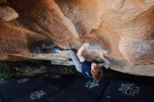 Bouldering in Hueco Tanks on 02/16/2020 with Blue Lizard Climbing and Yoga

Filename: SRM_20200216_1706300.jpg
Aperture: f/4.0
Shutter Speed: 1/250
Body: Canon EOS-1D Mark II
Lens: Canon EF 16-35mm f/2.8 L