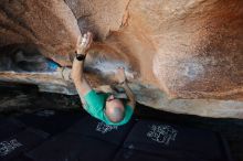 Bouldering in Hueco Tanks on 02/16/2020 with Blue Lizard Climbing and Yoga

Filename: SRM_20200216_1707190.jpg
Aperture: f/4.5
Shutter Speed: 1/250
Body: Canon EOS-1D Mark II
Lens: Canon EF 16-35mm f/2.8 L