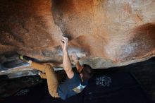 Bouldering in Hueco Tanks on 02/16/2020 with Blue Lizard Climbing and Yoga

Filename: SRM_20200216_1715490.jpg
Aperture: f/4.5
Shutter Speed: 1/250
Body: Canon EOS-1D Mark II
Lens: Canon EF 16-35mm f/2.8 L