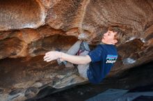 Bouldering in Hueco Tanks on 02/16/2020 with Blue Lizard Climbing and Yoga

Filename: SRM_20200216_1718410.jpg
Aperture: f/4.5
Shutter Speed: 1/250
Body: Canon EOS-1D Mark II
Lens: Canon EF 16-35mm f/2.8 L