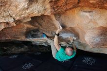 Bouldering in Hueco Tanks on 02/16/2020 with Blue Lizard Climbing and Yoga

Filename: SRM_20200216_1724061.jpg
Aperture: f/4.5
Shutter Speed: 1/250
Body: Canon EOS-1D Mark II
Lens: Canon EF 16-35mm f/2.8 L