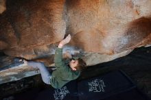 Bouldering in Hueco Tanks on 02/16/2020 with Blue Lizard Climbing and Yoga

Filename: SRM_20200216_1730430.jpg
Aperture: f/4.5
Shutter Speed: 1/250
Body: Canon EOS-1D Mark II
Lens: Canon EF 16-35mm f/2.8 L