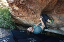 Bouldering in Hueco Tanks on 02/16/2020 with Blue Lizard Climbing and Yoga

Filename: SRM_20200216_1740360.jpg
Aperture: f/4.0
Shutter Speed: 1/250
Body: Canon EOS-1D Mark II
Lens: Canon EF 16-35mm f/2.8 L