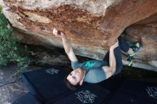 Bouldering in Hueco Tanks on 02/16/2020 with Blue Lizard Climbing and Yoga

Filename: SRM_20200216_1741230.jpg
Aperture: f/4.0
Shutter Speed: 1/250
Body: Canon EOS-1D Mark II
Lens: Canon EF 16-35mm f/2.8 L