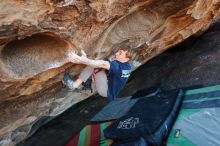 Bouldering in Hueco Tanks on 02/16/2020 with Blue Lizard Climbing and Yoga

Filename: SRM_20200216_1742310.jpg
Aperture: f/4.0
Shutter Speed: 1/250
Body: Canon EOS-1D Mark II
Lens: Canon EF 16-35mm f/2.8 L