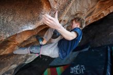 Bouldering in Hueco Tanks on 02/16/2020 with Blue Lizard Climbing and Yoga

Filename: SRM_20200216_1742430.jpg
Aperture: f/4.5
Shutter Speed: 1/250
Body: Canon EOS-1D Mark II
Lens: Canon EF 16-35mm f/2.8 L