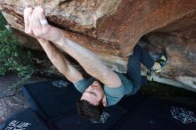 Bouldering in Hueco Tanks on 02/16/2020 with Blue Lizard Climbing and Yoga

Filename: SRM_20200216_1744520.jpg
Aperture: f/4.0
Shutter Speed: 1/250
Body: Canon EOS-1D Mark II
Lens: Canon EF 16-35mm f/2.8 L