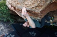 Bouldering in Hueco Tanks on 02/16/2020 with Blue Lizard Climbing and Yoga

Filename: SRM_20200216_1744550.jpg
Aperture: f/4.5
Shutter Speed: 1/250
Body: Canon EOS-1D Mark II
Lens: Canon EF 16-35mm f/2.8 L