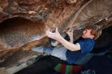 Bouldering in Hueco Tanks on 02/16/2020 with Blue Lizard Climbing and Yoga

Filename: SRM_20200216_1750340.jpg
Aperture: f/4.5
Shutter Speed: 1/250
Body: Canon EOS-1D Mark II
Lens: Canon EF 16-35mm f/2.8 L