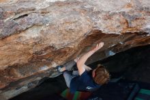 Bouldering in Hueco Tanks on 02/16/2020 with Blue Lizard Climbing and Yoga

Filename: SRM_20200216_1750410.jpg
Aperture: f/5.0
Shutter Speed: 1/250
Body: Canon EOS-1D Mark II
Lens: Canon EF 16-35mm f/2.8 L