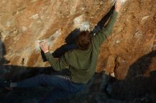 Bouldering in Hueco Tanks on 02/16/2020 with Blue Lizard Climbing and Yoga

Filename: SRM_20200216_1819490.jpg
Aperture: f/2.5
Shutter Speed: 1/400
Body: Canon EOS-1D Mark II
Lens: Canon EF 50mm f/1.8 II