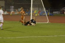 Kelsey Carpenter, #13, takes a shot on goal.  The lady longhorns beat Texas A&M 1-0 in soccer Friday night.

Filename: SRM_20061027_2023405.jpg
Aperture: f/4.0
Shutter Speed: 1/800
Body: Canon EOS 20D
Lens: Canon EF 80-200mm f/2.8 L