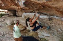 Bouldering in Hueco Tanks on 02/17/2020 with Blue Lizard Climbing and Yoga

Filename: SRM_20200217_1155020.jpg
Aperture: f/5.6
Shutter Speed: 1/250
Body: Canon EOS-1D Mark II
Lens: Canon EF 50mm f/1.8 II