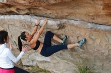 Bouldering in Hueco Tanks on 02/17/2020 with Blue Lizard Climbing and Yoga

Filename: SRM_20200217_1202360.jpg
Aperture: f/3.5
Shutter Speed: 1/320
Body: Canon EOS-1D Mark II
Lens: Canon EF 50mm f/1.8 II