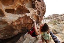 Bouldering in Hueco Tanks on 02/17/2020 with Blue Lizard Climbing and Yoga

Filename: SRM_20200217_1216500.jpg
Aperture: f/6.3
Shutter Speed: 1/250
Body: Canon EOS-1D Mark II
Lens: Canon EF 16-35mm f/2.8 L