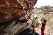 Bouldering in Hueco Tanks on 02/17/2020 with Blue Lizard Climbing and Yoga

Filename: SRM_20200217_1219500.jpg
Aperture: f/7.1
Shutter Speed: 1/250
Body: Canon EOS-1D Mark II
Lens: Canon EF 16-35mm f/2.8 L