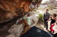 Bouldering in Hueco Tanks on 02/17/2020 with Blue Lizard Climbing and Yoga

Filename: SRM_20200217_1220510.jpg
Aperture: f/6.3
Shutter Speed: 1/250
Body: Canon EOS-1D Mark II
Lens: Canon EF 16-35mm f/2.8 L