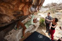 Bouldering in Hueco Tanks on 02/17/2020 with Blue Lizard Climbing and Yoga

Filename: SRM_20200217_1220560.jpg
Aperture: f/5.6
Shutter Speed: 1/250
Body: Canon EOS-1D Mark II
Lens: Canon EF 16-35mm f/2.8 L