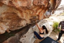 Bouldering in Hueco Tanks on 02/17/2020 with Blue Lizard Climbing and Yoga

Filename: SRM_20200217_1222550.jpg
Aperture: f/4.5
Shutter Speed: 1/250
Body: Canon EOS-1D Mark II
Lens: Canon EF 16-35mm f/2.8 L