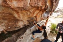 Bouldering in Hueco Tanks on 02/17/2020 with Blue Lizard Climbing and Yoga

Filename: SRM_20200217_1222580.jpg
Aperture: f/4.5
Shutter Speed: 1/250
Body: Canon EOS-1D Mark II
Lens: Canon EF 16-35mm f/2.8 L