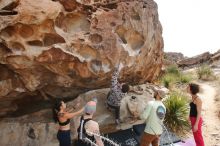 Bouldering in Hueco Tanks on 02/17/2020 with Blue Lizard Climbing and Yoga

Filename: SRM_20200217_1225280.jpg
Aperture: f/7.1
Shutter Speed: 1/250
Body: Canon EOS-1D Mark II
Lens: Canon EF 16-35mm f/2.8 L