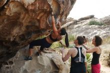 Bouldering in Hueco Tanks on 02/17/2020 with Blue Lizard Climbing and Yoga

Filename: SRM_20200217_1236090.jpg
Aperture: f/4.0
Shutter Speed: 1/400
Body: Canon EOS-1D Mark II
Lens: Canon EF 50mm f/1.8 II