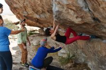 Bouldering in Hueco Tanks on 02/17/2020 with Blue Lizard Climbing and Yoga

Filename: SRM_20200217_1334010.jpg
Aperture: f/3.5
Shutter Speed: 1/400
Body: Canon EOS-1D Mark II
Lens: Canon EF 50mm f/1.8 II