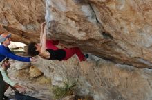 Bouldering in Hueco Tanks on 02/17/2020 with Blue Lizard Climbing and Yoga

Filename: SRM_20200217_1334070.jpg
Aperture: f/3.5
Shutter Speed: 1/400
Body: Canon EOS-1D Mark II
Lens: Canon EF 50mm f/1.8 II