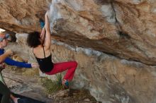 Bouldering in Hueco Tanks on 02/17/2020 with Blue Lizard Climbing and Yoga

Filename: SRM_20200217_1334140.jpg
Aperture: f/3.5
Shutter Speed: 1/400
Body: Canon EOS-1D Mark II
Lens: Canon EF 50mm f/1.8 II